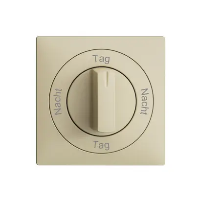 Frontset Nacht-Tag-Nacht-Tag EDIZIOdue 60×60mm vanille 