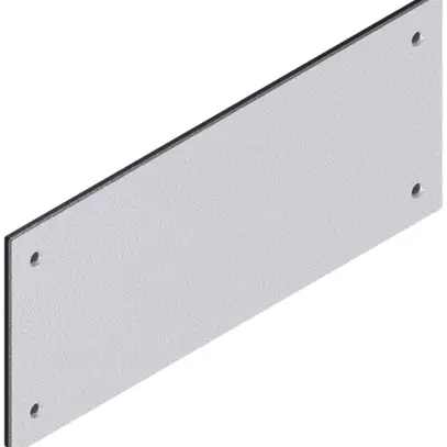 Coperchio impermeabile Quox 265×115mm alluminio laccato bianco IP54 