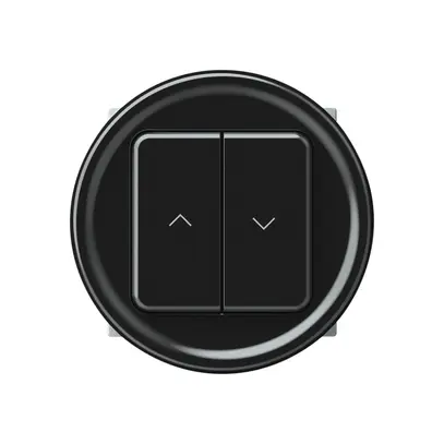 Jalousieaktor KNX origin 2×Tasten schwarz 