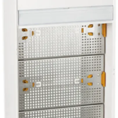 AP Verteiler Media Legrand 4-reihig, 18 TE weiss 