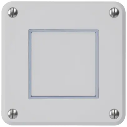 Contatto pulsante INC robusto IP55 2P grigio 