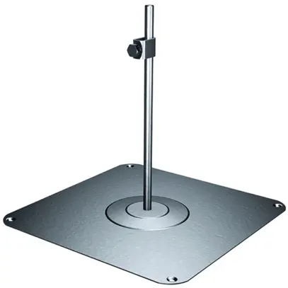 Placca Flury FL 82b, Inox A2 con asta, altezza 300mm 