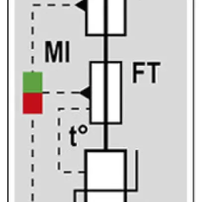 Parasurtension Arthur Flury DACF25-10-275, type 2, 1 pôle 