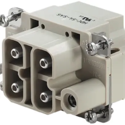 Stifteinsatz Weidmüller HDC S4 SAS 1000V 40A 4L AxialSchraubanschluss Gr.3 
