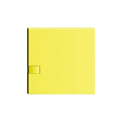 Touche 1/1 KNX/électron.s.LED EDIZIOdue commande simple lemon 