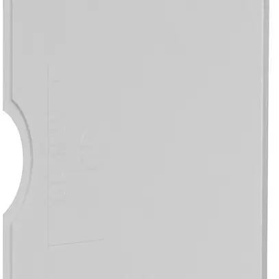Paroi de fermeture Hager pour KXA10LH brides L 10mm² gris 