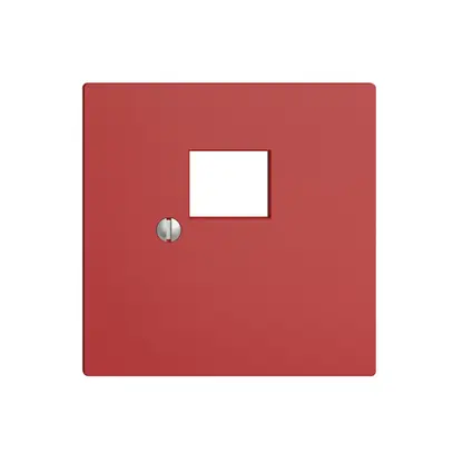 Placca frontale 1×RJ45 EDIZIOdue berry R&M swissline 