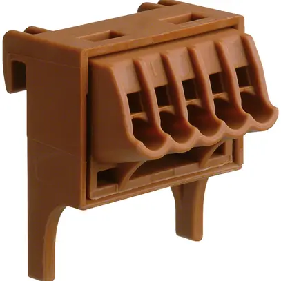 Morsetto di connessione Hager volta Quick Connect 5×1.5…4mm² marrone 10 pezzi 