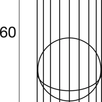Lampadaire LED SLV GRID IP44/65 8W 500lm 2700K noir 