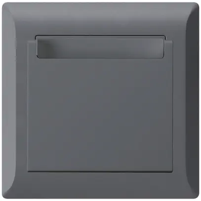 Interruttore Hotelcard INC kallysto.line 1L antracite 