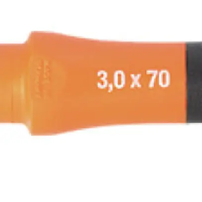 Tournevis Weidmüller SD TO coudée 0.6×3mm longueur de la lame 70mm 