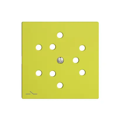 Plaque frontale 3×T12,S EDIZIOdue lemon 