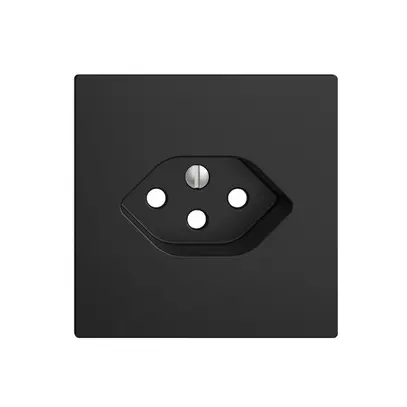 Placca frontale EDIZIOdue T13 nero 