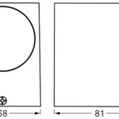 Applique LEDVANCE ENDURA Classic GU10 1×35W IP44 bianco 