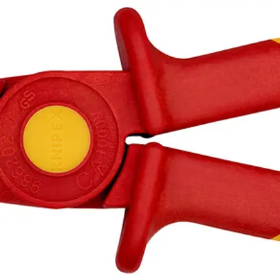 Pince demi-ronde KNIPEX 220mm, 1000VAC/1500VDC 
