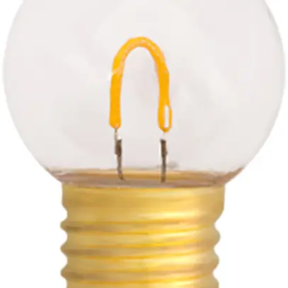 Lampe LED ELBRO E27, G45, 0.6W, 230V, 2400K, 50lm, Ø45×70mm, clair 