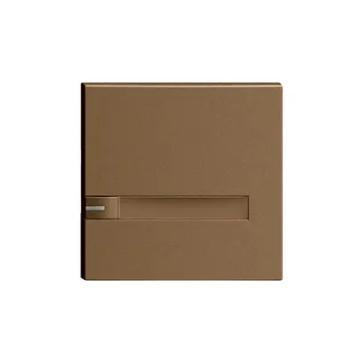 Touche 1/1 KNX/électron.a.LED+ pap.EDIZIOdue commande 1×coffee 