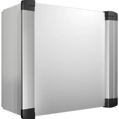 Boîtier de commande Rittal AX, accès par l'arrière 380×380×210mm, tôle d'acier 