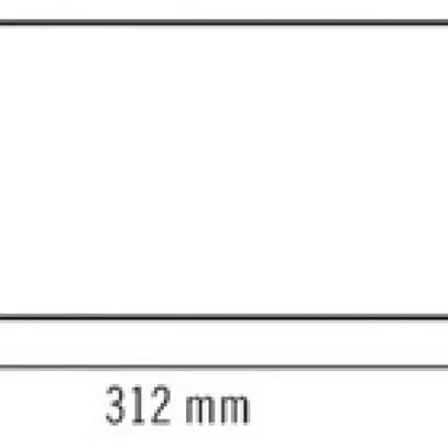 Set di pittogrammi ESYLUX SLA 14m freccia d/s/b 70×312mm 