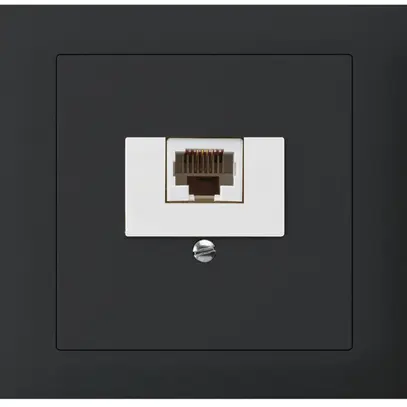 Scatola INS kallysto 1×RJ45u nero 