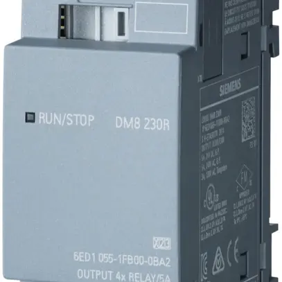 Modulo di estensione PLC Siemens LOGO!8 DM8 230R, 4ED/4UD 