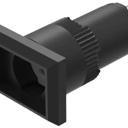 Pulsante luminoso EAO01 a impulso scatto 1R+1Ch col.saldato 2.8×0.5 18×24 or/arg 