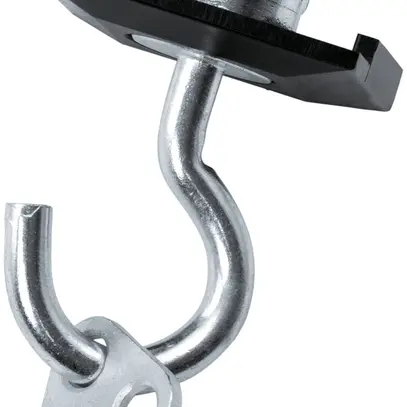Gancio scorrevole EGLO per barra conduttrice a 3 fasi, max. 5kg, nero 
