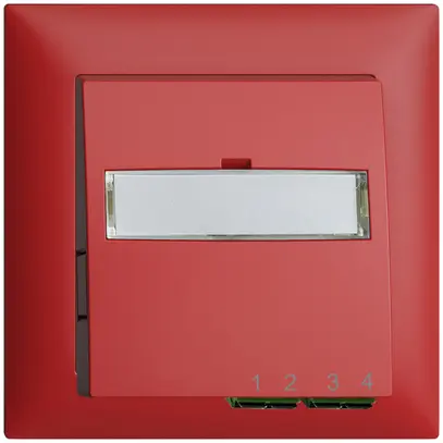 Boîte de raccordement ENC FTTH EDIZIOdue FH 2×LC APC Duplex FMI berry 