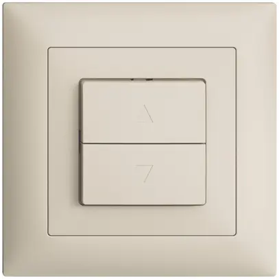 Pulsante per tapparella INC EDIZIOdue FMI crema 1 canale 