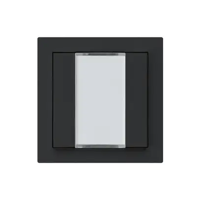 Poussoir ENC kallysto A KNX 2× s/e-link noir 