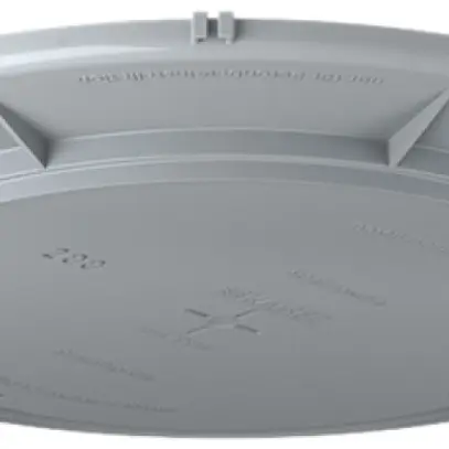 Plaque frontale HaloX 250 pour béton sur place, découpe au plafond Ø200mm 