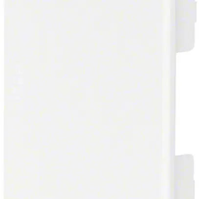 Embout de fermeture tehalit LF/LFF/LFH/FB 60150, blanc trafic 