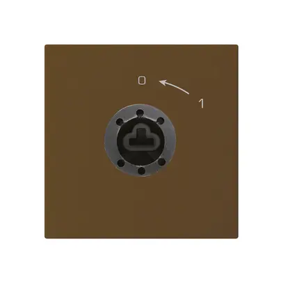 Contact pivotant 0<-1/2L brun kallysto pour serrure sans cylindre 