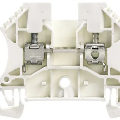 Morsetto di passaggio Weidmüller WDU connessione a vite 4mm² TS35 bianco 