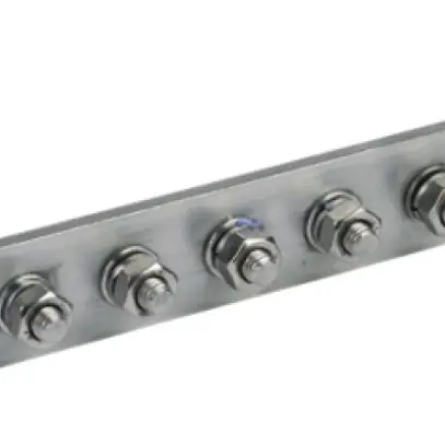 Barra di compensazione di potenziale  DEHN/elvatec 8×M10×25mm V2A 