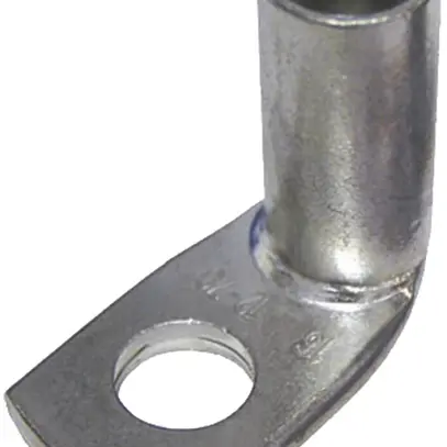 Winkel-Presskabelschuh 90° INTERCABLE, 25mm², M6, Kennziffer 10, gaSn, DIN 46235 