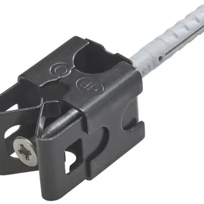 Supporto per filo Quadro Flury AV 58 6…10mm inoss.ne, tassello/vite 6×40mm 