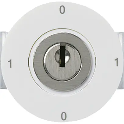 Insert pour interrupteur à clé ENC 0/1L basico blanc 