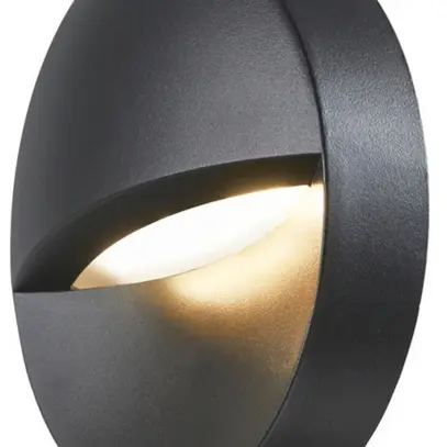 Applique LED SLV DOWNUNDER OUT ROUND 4.5W 140lm 3000/4000K IP65 anthracite 