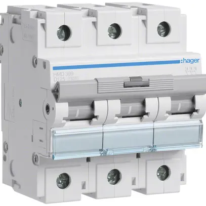 Disgiuntore Hager MCB 3P 230V tipo D 125A 4.5UM 