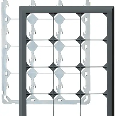 Intestazione INC kallysto.line 4×3 antracite verticale 