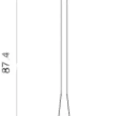 Parete divisoria Bettermann per canale d'installazione WDK 100×2000mm PVC 