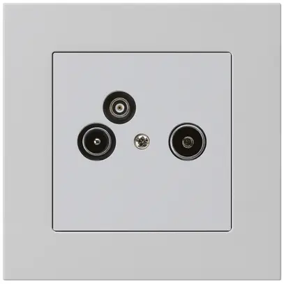 Presa antenna INC R/TV/dati kallysto.pro 19dB grigio chiaro 