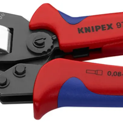 Pince à sertir KNIPEX auto-ajustable pour embouts 190mm 