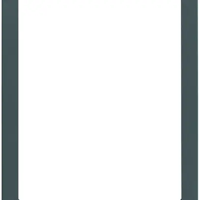 Designrahmen Video Hager elcom.touch eckig anthrazit 