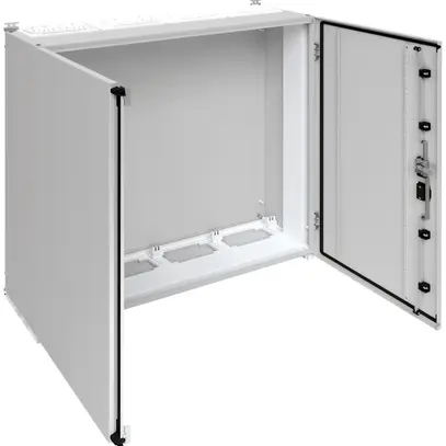 Armadio murale Hager univers con porta piena CP I IP55 1100×1050×275mm RAL 7035 