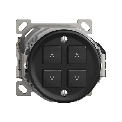 Station secondaire pour interrupteur stores AP 2c/4t WLAN Sdue Wiser noir 