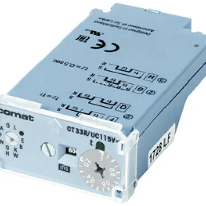 Modulo timer ComatReleco CT33R, multifunzione, 30ms…60h 230VUC 