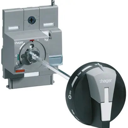 Azionatore rotativo Hager per x160 montaggio porta 
