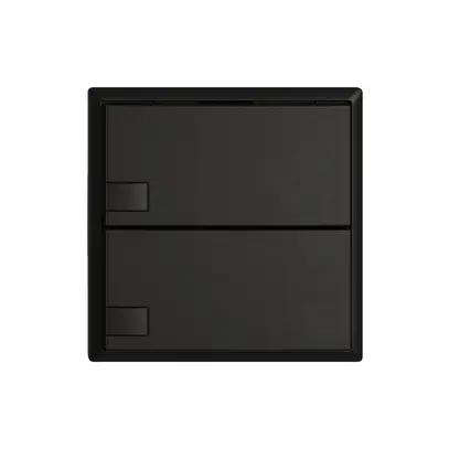 Poussoir universel EDIZIO.liv UNI SNAPFIX® s.LED 2× comm.1T no 